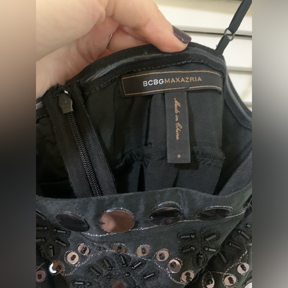 BCBG black mini dress - Picture 2 of 4